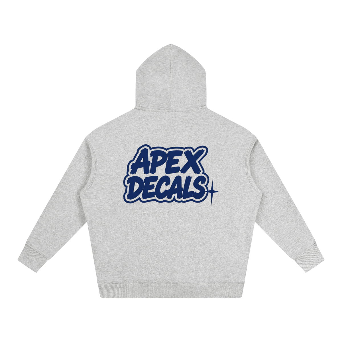 Apex Decals (Gray-Navy Blue) Hoodie