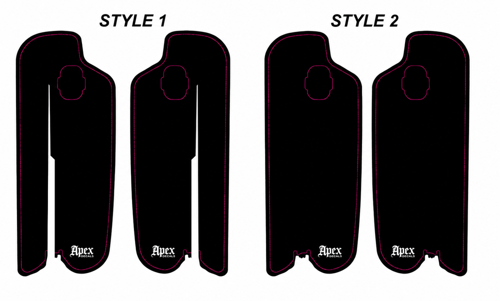 Fastace Fork Guard Decals