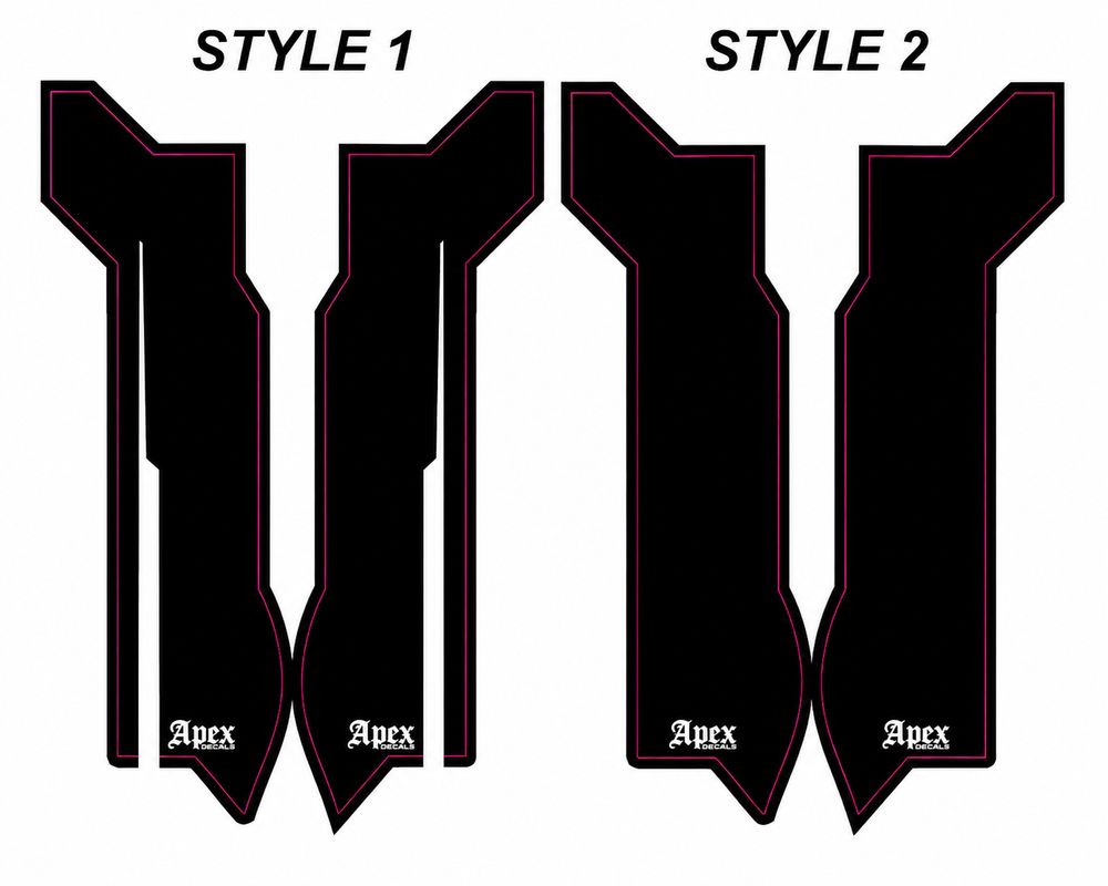 Eride Fork Guard Decals