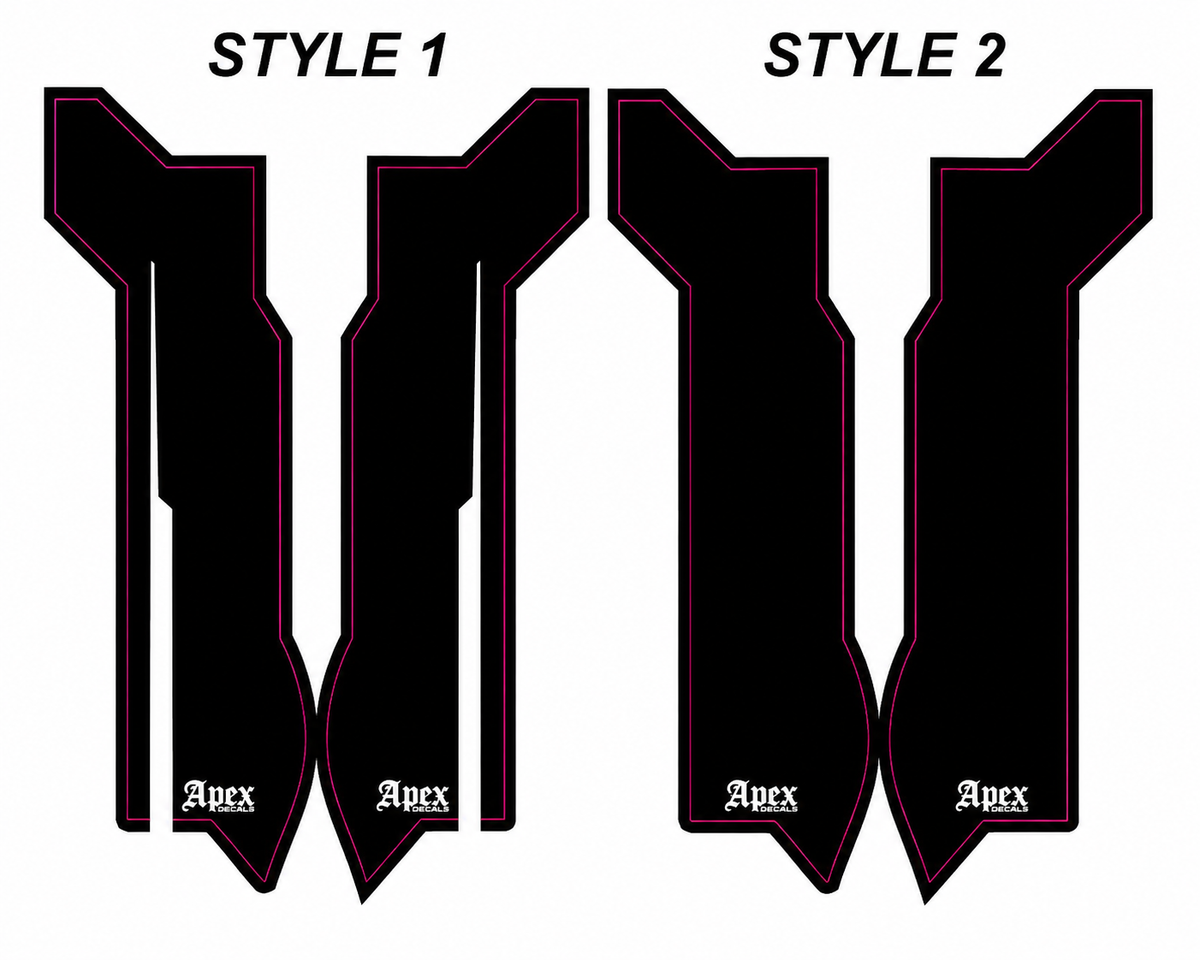 Eride Fork Guard Decals