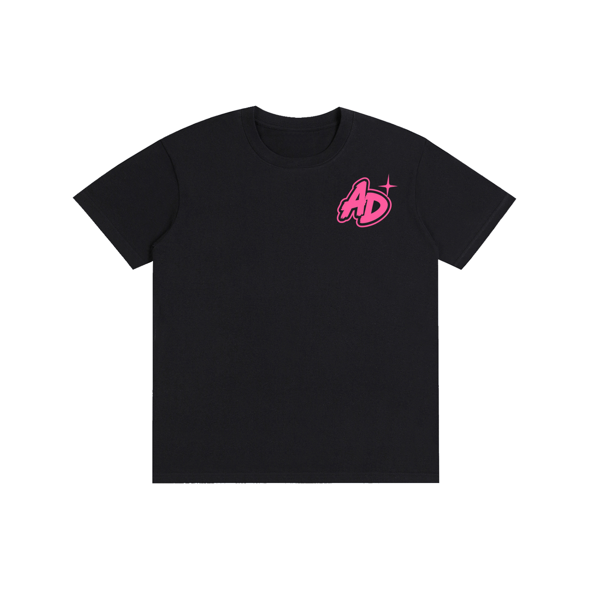 Pure Cotton Apex Decals ((Black-Pink) Tee