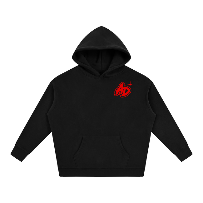 Apex Decals (Black-Red) Baggy Hoodie
