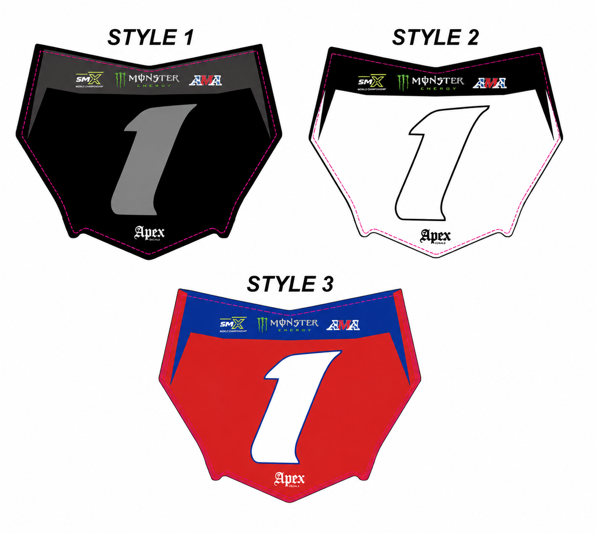 Motocutz Number 1 Factory Decal