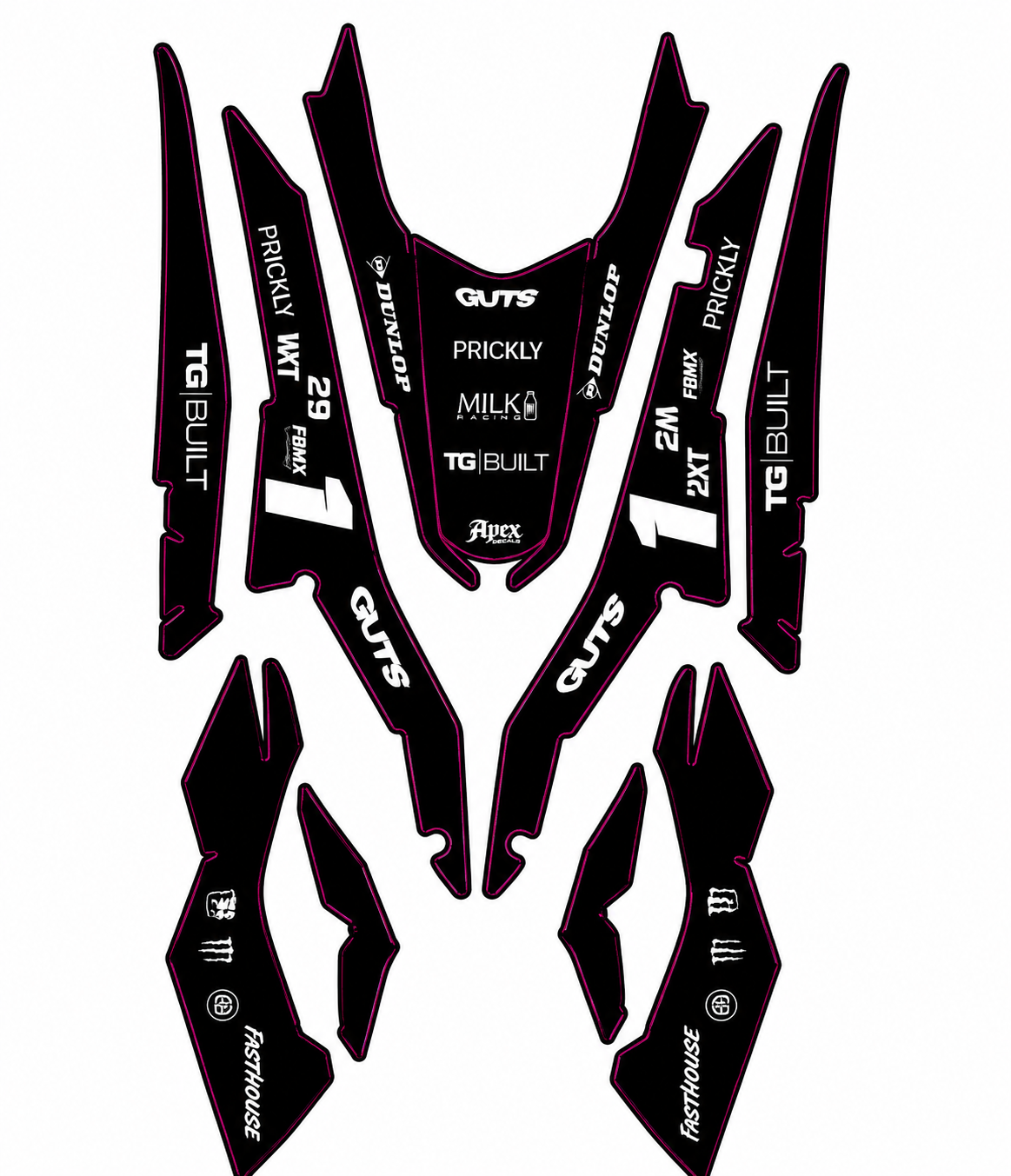 Pre-Designed Ultra Bee Graphic Kit
