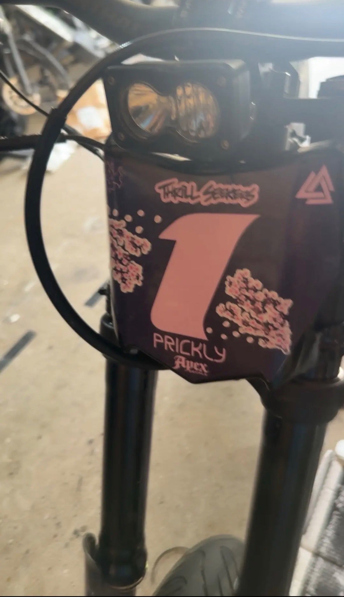 Apex Decals customer front plate build